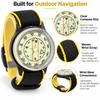 Magnetic Wrist Compass for Hiking & Outdoor Navigation – 39mm