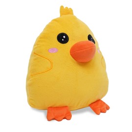 PAX tierno Peluche de Pollito Color Amarillo 35 cm Textura Suave para niños, niñas y Bebes