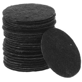 WOONEKY 100Pcs Felt Fabric Circles for DIY Projects Soft Felt Sheets for Decorative Ornaments and Sewing for Boys and Girls Supplies