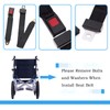 Elderly Wheelchair Seat Belt, Electric Scooters Anti-Fall Waist Replace Strap