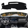 Unbranded For 2022-25 GMC Sierra 1500 Car Black Non-Slip Dashboard