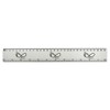 'Always And Forever' 30cm (12 Inch) White Plastic Ruler (RL00090092)