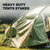 4/8/12/ Pack Screw in Tent Stakes Heavy Duty,8 Inch Ground