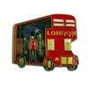 6 London metal magnets - British souvenirs fridge magnet -