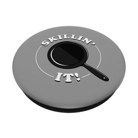 Skillet Cast Iron Funny Chef Skillin It