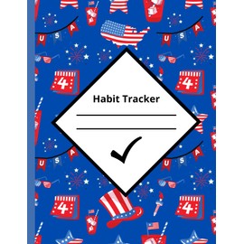 Habit Tracker: Track Your Habits With This Daily Practice 4th Of July Gift Idea