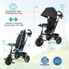 HONEY JOY Tricycle, 6 in 1 Kids Trike Stroller w/Adjustable