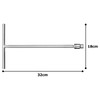 TONE TF-10 T-Shaped Flex Wrench (Ball Type) 2 Sides Width