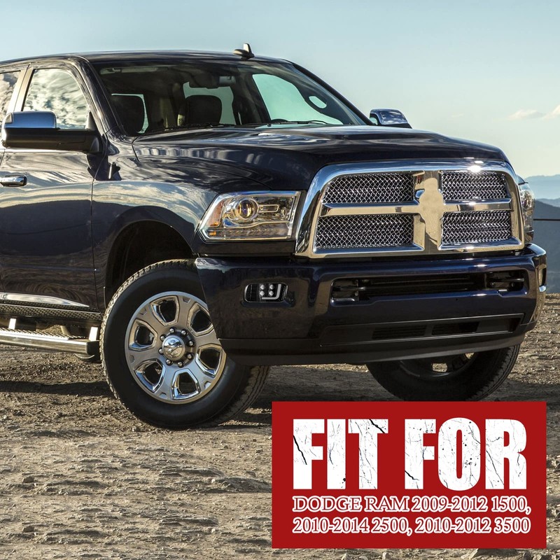 BUNKER INDUST Dodge Ram LED Fog Light with Daytime Running