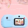 Instant Print Camera for Kids 24MP 1080P Dual Lens Multi
