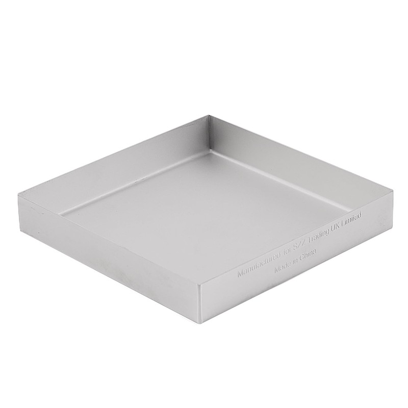 15cm Stainless Steel Home Bar Drip Tray - Dishwasher Safe,
