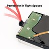 CableCreation SATA III Cable, [2-Pack] 8-inch SATA III 6.0 Gbps