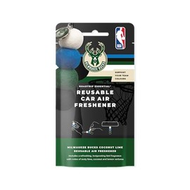 Roadtrip Essential Milwaukee Bucks Reusable Car Air Freshener Set