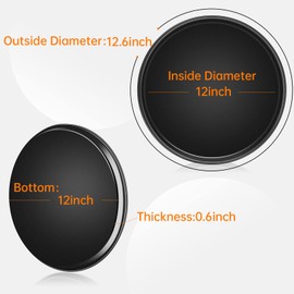 ODDIER 13inch Nonstick Pizza Pan，Carbon Steel Baking Oven Pizza Tray Pie Pans