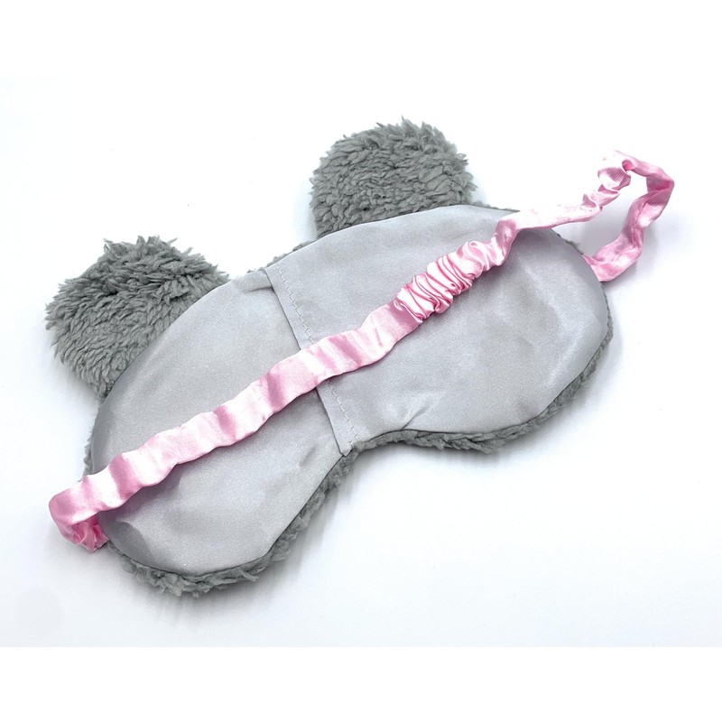 Cute Animal Eye Masks, Soft Plush Fluffy Sleeping Eye Cover,