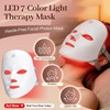 Máscara Facial LED, Máscara de Luz para el Cuidado de