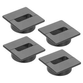 PATIKIL 2.4 Inch Desk Grommet, 4Pcs Cable Grommet Wire Management Cable Hole Cover Cord Organizer for Office Home Table Countertop, Gray
