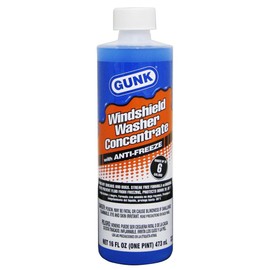Gunk M516-12PK Windshield Washer Concentrate with Anti-Freeze - 16 oz, (Case of 12)