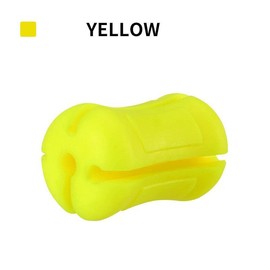 Fishing Rod Fixed Ball, 1 Count Portable Fishing Pole Clip, Reusable Durable Fixing Pole Wrap, Fishing Accessories, Christmas Gift - Color: Yellow, Specification: one-size