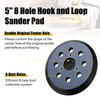 2 Pack 5" 8 Hole Hook & Loop Sander Replacement