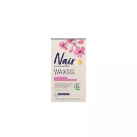 NAIR 바디제모 왁스스트립40+4매332709 NAIR Body Hair Removal Wax Strip 40+4 Sheets