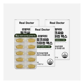 Real Doctor (bag) (Real Doctor) Milk Thistle Silymarin Max 900mg x 30 tablets (3 units) / 리얼닥터(백) (리얼닥터) 밀크씨슬 실리마린 맥스 900mg x 30정 3개 (3개월분