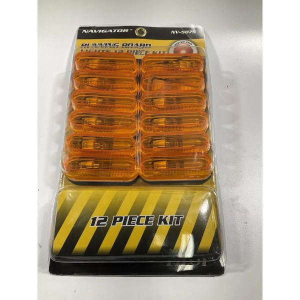 Pilot NV5075 Amber Running Board Light - 3-1/2" X 1"