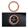Yourkar Car Bling Engine Start Ring Decal, Sparkling Crystal Rhinestone