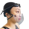 Rockin'Pool Swimming Coaches Waterproof Transparent Mask Pool Mask Pool Mask
