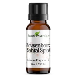 Boysenberry Santal Spice, 10ml (0.35fl oz) Premium Fragrance Oil, Aromatherapy, Diffuser, Crafts, Soap, Home Scents, Bath & Body, DIY Parfum and Much More. Versatile & Long-Lasting by Sweet Essentials