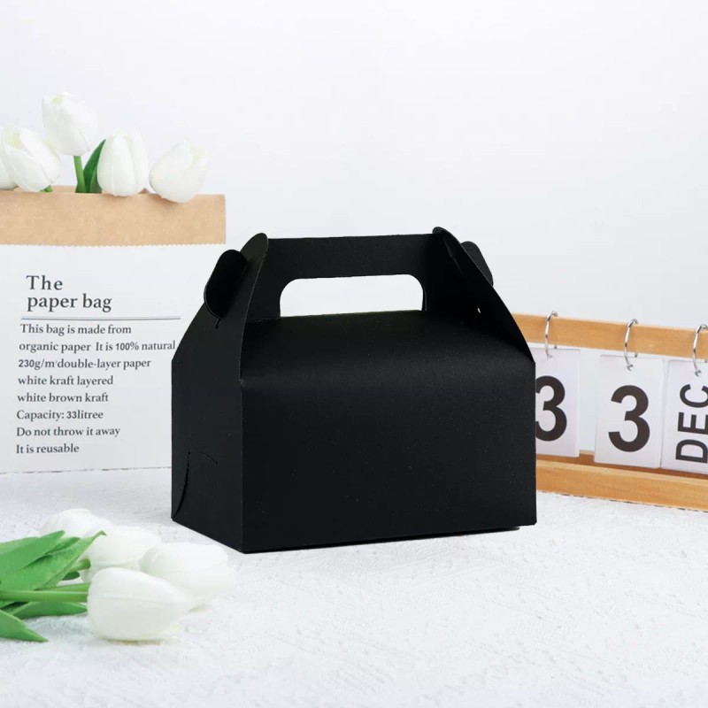 Generic 30 Cajas Cartón Boxlunch, Lonchera, Cajita, Mediana, Dulces.