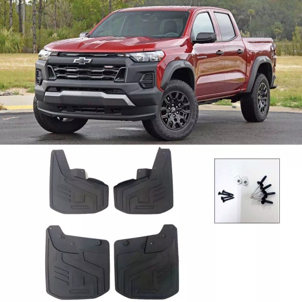 BCDI Front Rear Splash Mud Flap Guard Fit 2023-2025 Chevy