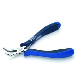 ESD Snipe Nose Pliers 5.3/4'' bent, long, serrated jaws 4204 HS 22