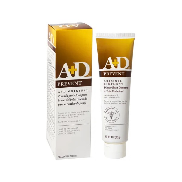 Pomada A+d Prevent: Protección Contra Rozaduras Pañal 113g