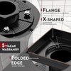 WEBANG 4 Inch Square Shower Drain Bronze Floor Drain with