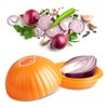 ZTFORUS Onion Keeper Set Fridge Food Saver to Contain Tomato