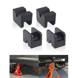 Chelhead Jack Pad Rubber Rubber Cushion Tire Jack Square Jack Up Adapter Altitude Increase Tire Replacement Pack of 4