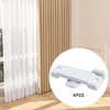Baoblaze 4Pcs Window Replacement Sash Locks Window Latch Locks Falling