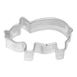 Birkmann 1010702210 Cookie Cutter Pig 4 cm, Plastic, Grey, 5 x 3 x 2 cm
