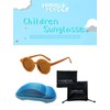 YAMEIZE Children's Sunglasses UV400 Protection Flexible Rubber Lenses for Children