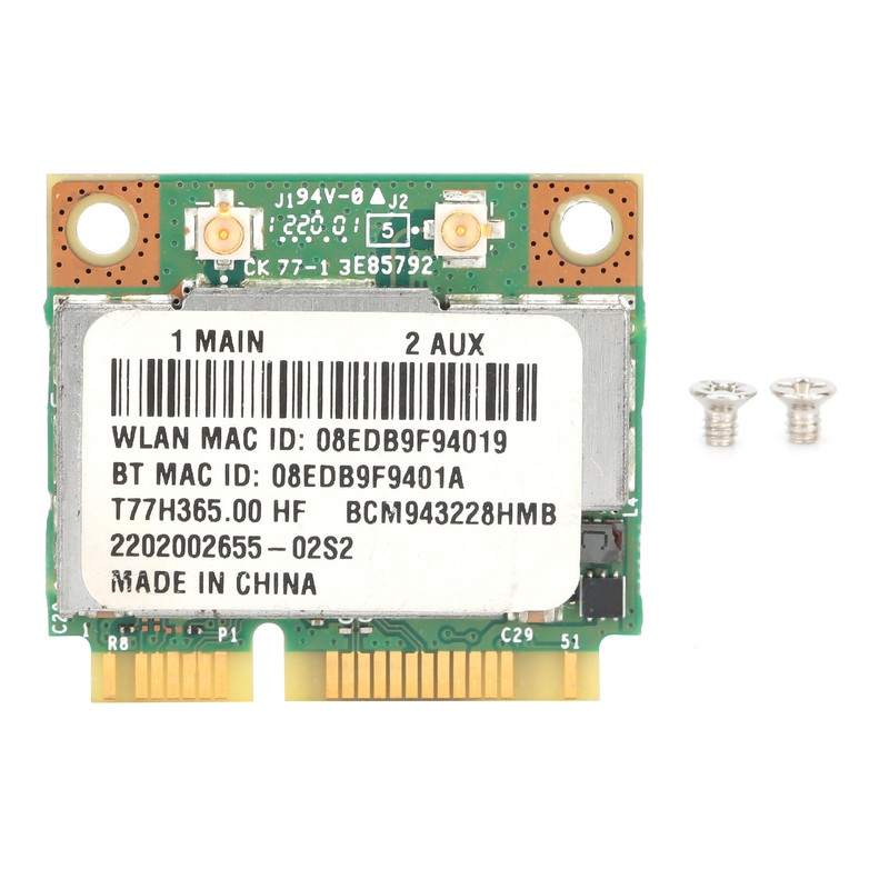 Wireless Network Card Bluetooth 4.0 Adapter BCM943228 T77H365.00 HF 300M