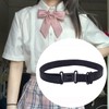SYBL 10PCS Black Bow Tie Extender Straps Adjustable Elastic Pre-Tied