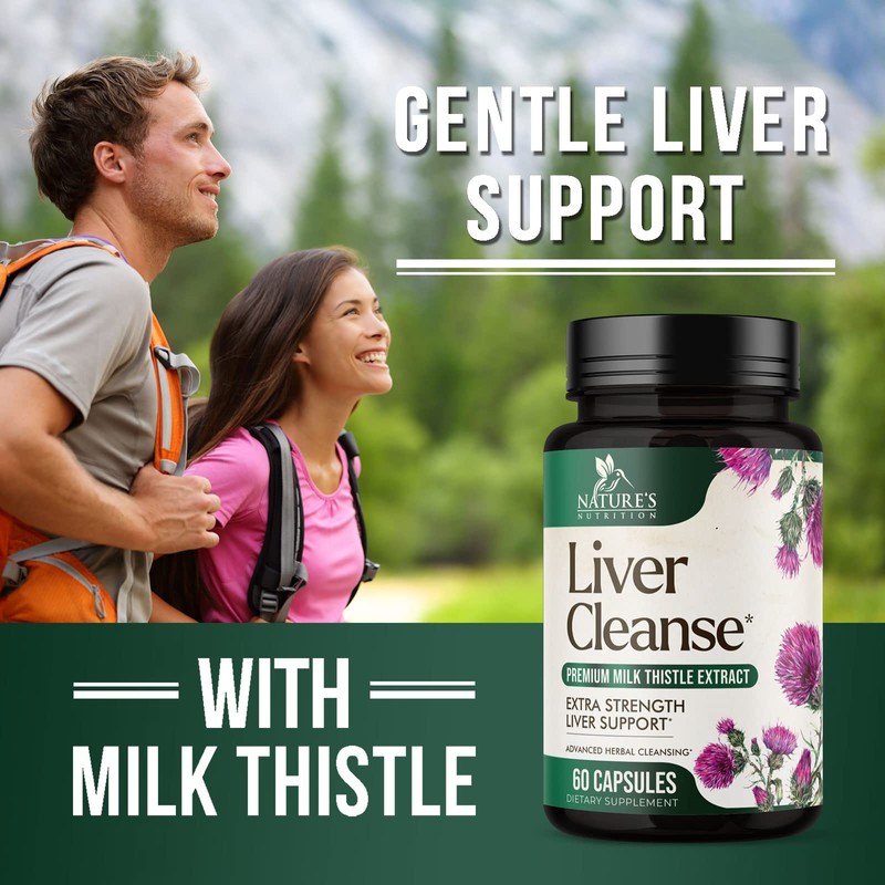 Liver Cleanse Detox & Repair Formula - Herbal Liver Support