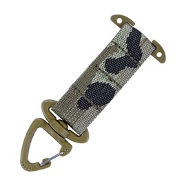 JX Tacfancier Molle Glove Clip T-Mount Swivel Hook, Tactical Key Holder for Belt, Triangle Plastic Snap Carabiner Battle Belt Accessories