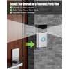 Adjustable Doorbell Extender Fits for Ring Doorbell 2nd Gen, Heavy