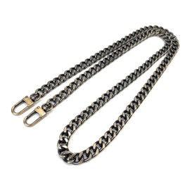 VersaKits - Cadena de metal de latón de 48 pulgadas para cartera, cadena de eslabones de mano para axilas de repuesto para embrague, bolso de mano