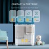 Auertech Portable Washing Machine, 14 Lbs Mini Washer and Spin