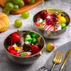 Funnymoom 8 Pack 24 oz Stainless Steel Bowls Double Walled