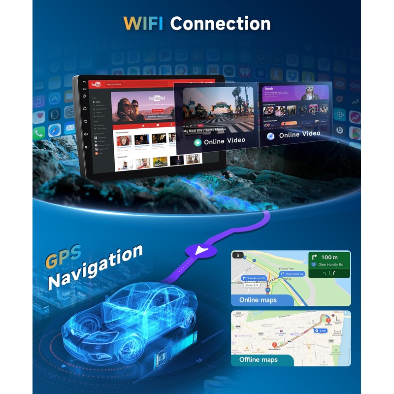 METEESER 【2+64G】 for Honda Accord 8th 2008-2013 Android Car Stereo