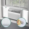 Window Air Conditioner,Side Insulated Foam Panel, Summer/Winter Heat and Draft